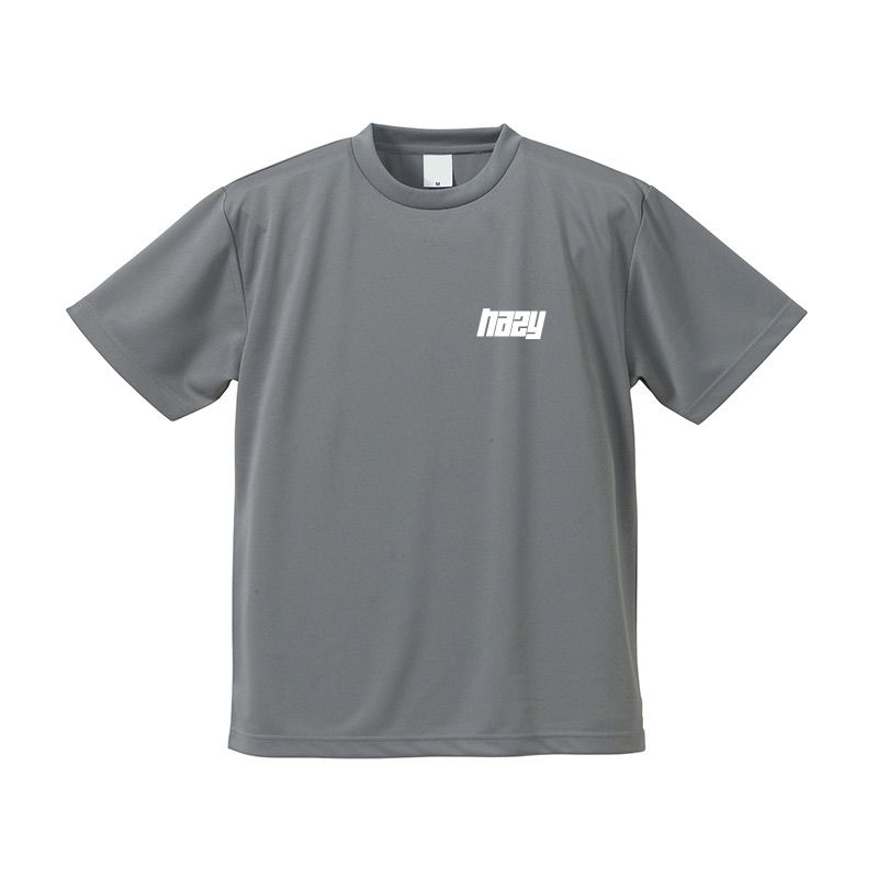 hazy Onepoint LOGO TEE ( Gray / White )