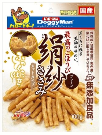 同梱不可 48個セット ドギーマンハヤシ ドギーマン絹紗カットタイププレーン100g