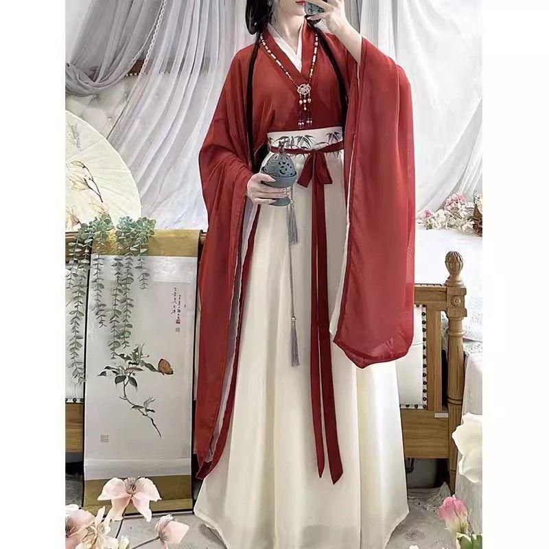 HF-32 豪華刺繍 漢服 かんふく 古風衣装 レトロ風 中華ロリータ