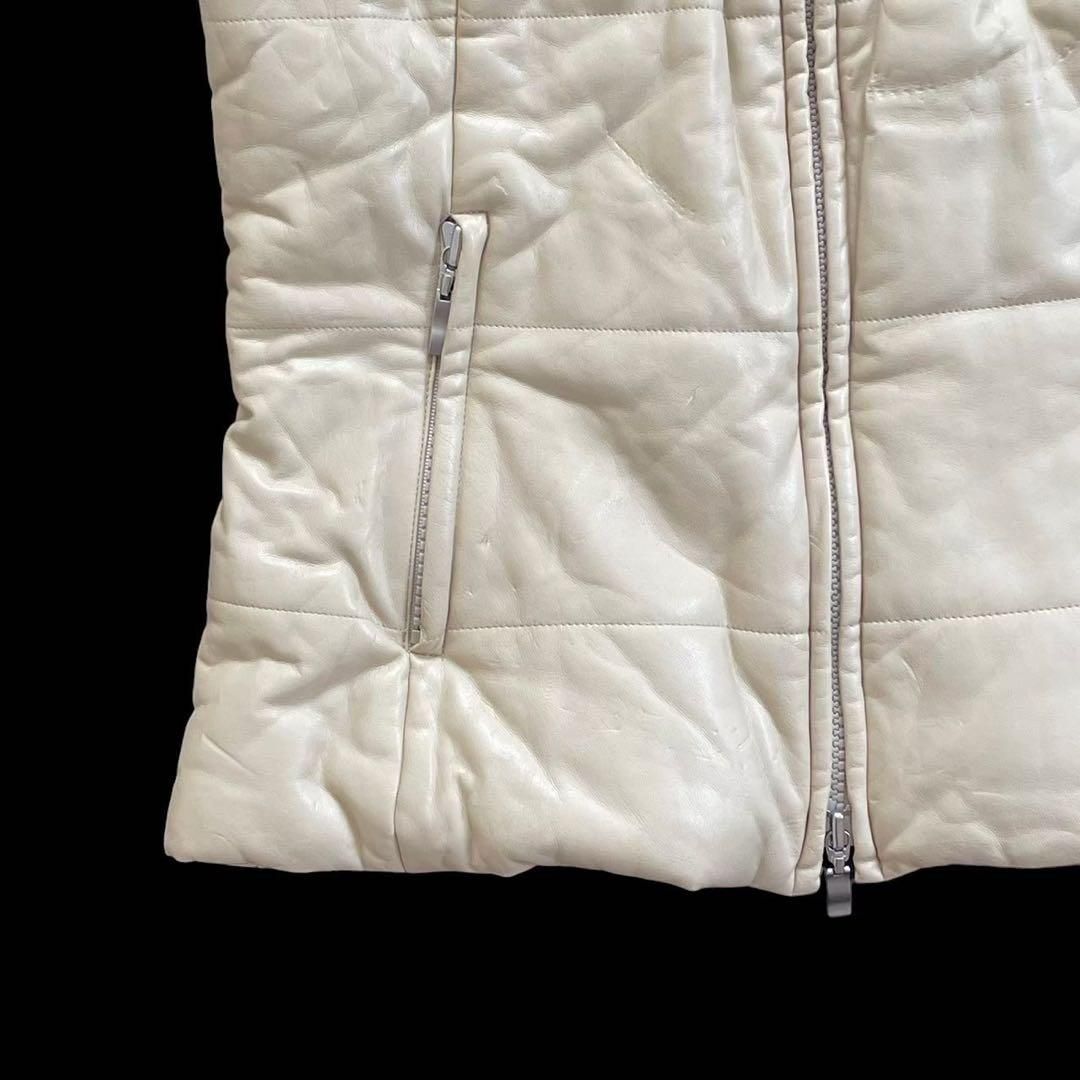 FOXEY NEW YORK フォクシー ベスト ダウン ベージュ チャック FOXEY NEW YORK フォクシー ベスト ダウン ベージュ チャック