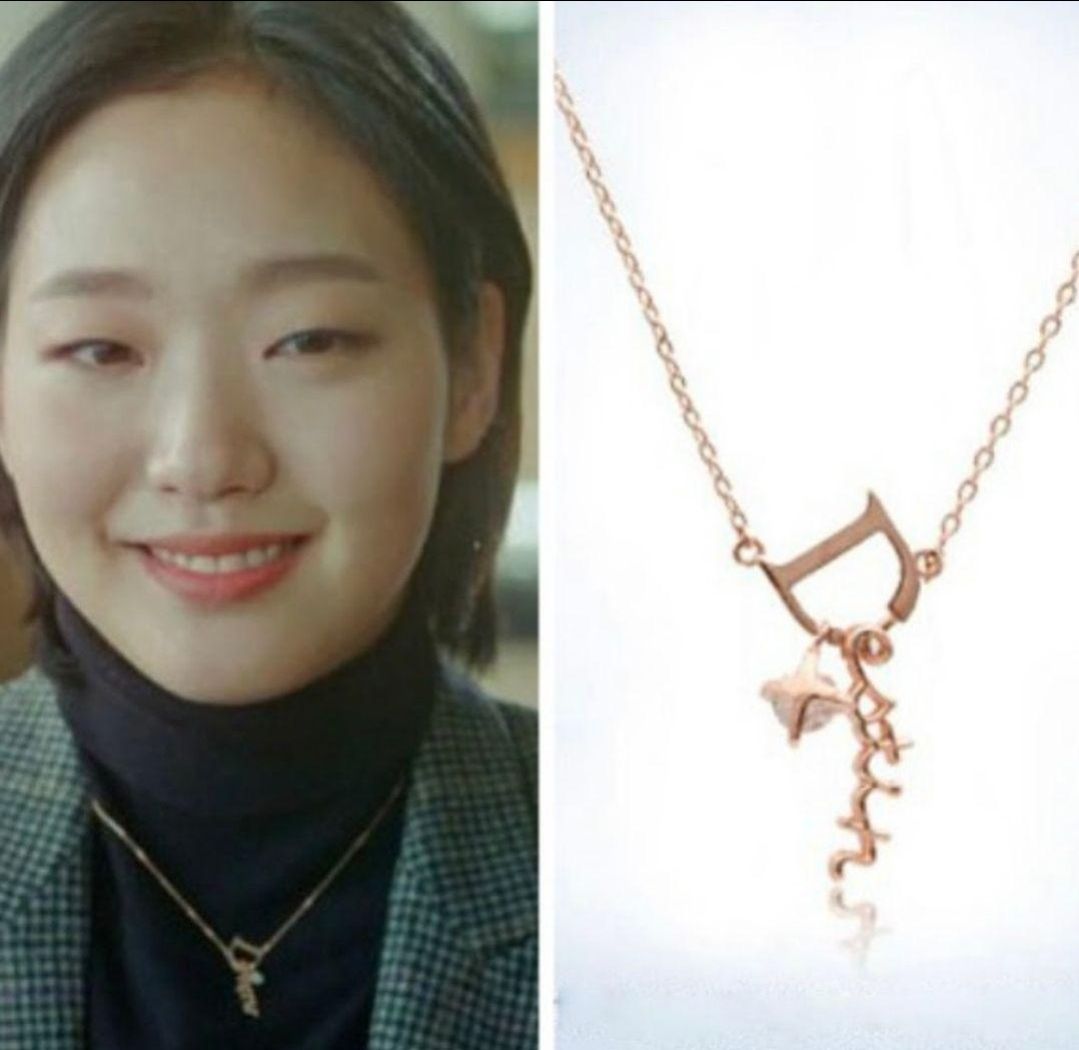 ☆トッケビ キム・ゴウン着用☆14K Destin ネックレス☆STYLUS☆ 韓国ドラマ「トッケビ」キム・ゴウン着用 STYLUS 運命
