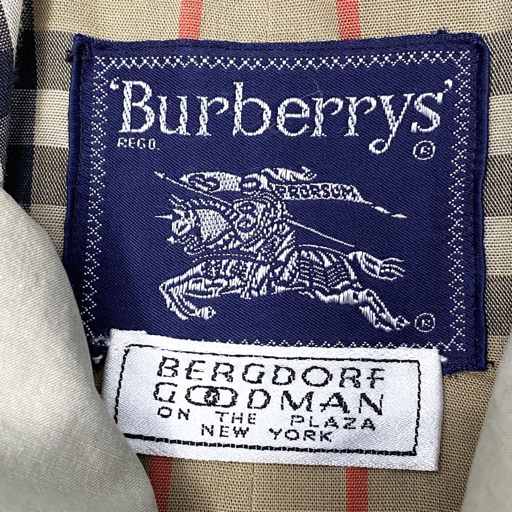 中古】BURBERRY トレンチコート サイズ表記なし ブラウン △汚れ有