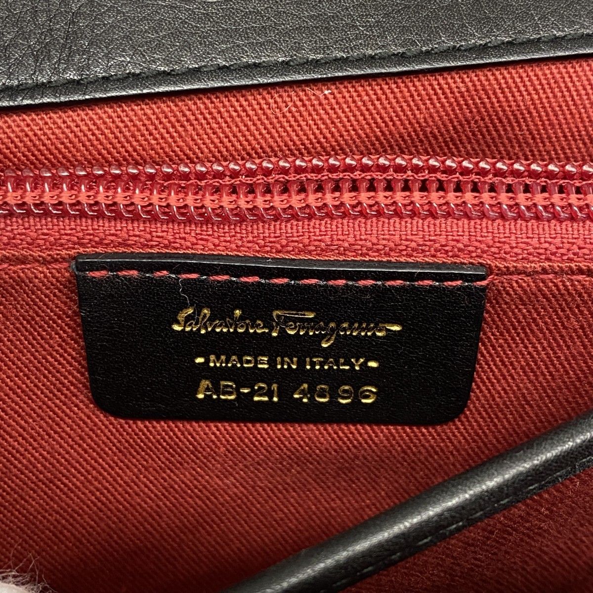 ✨美品✨サルヴァトーレフェラガモ　H ガンチーニ　ベルト ブラック レザー Salvatore Ferragamo (サルヴァトーレフェラガモ) リバーシブル