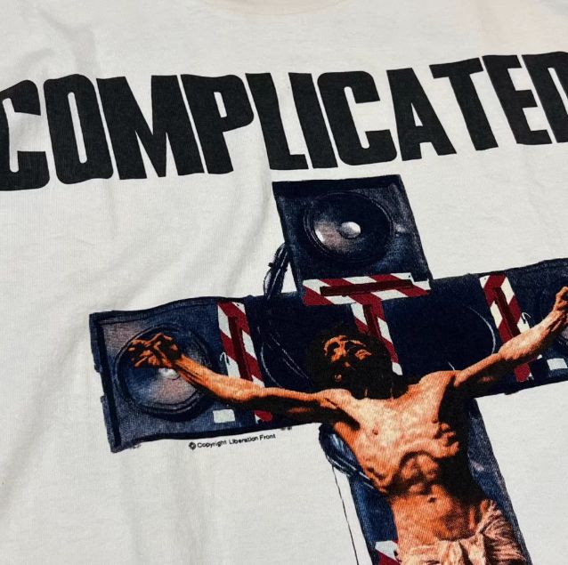 KOSUKE KAWAMURA × SAINT Mxxxxxx COMPLICATED SS TEE ショート