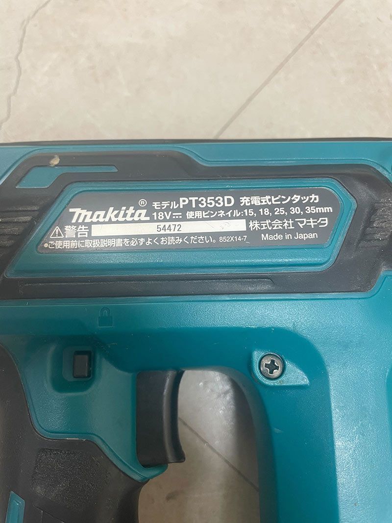 makita 充電式ピンタッカ PT353D 18V マキタ