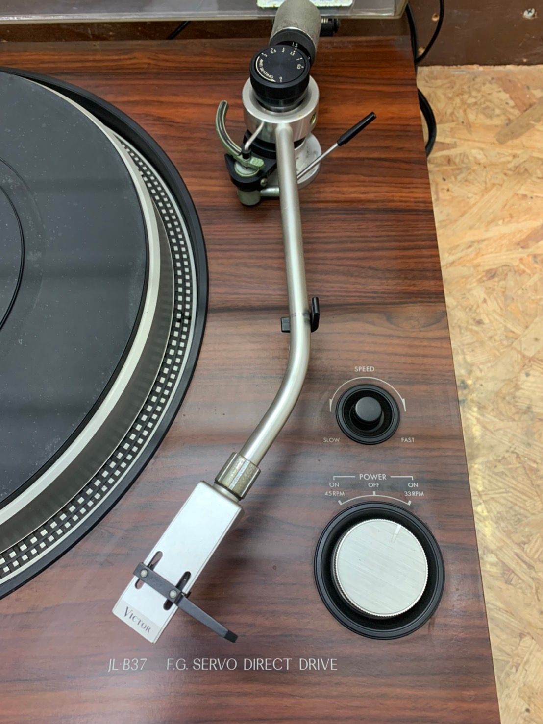  h 8996 VICTOR ターンテーブルレコードプレイヤー JL-B 37 R その他 オーディオ機器