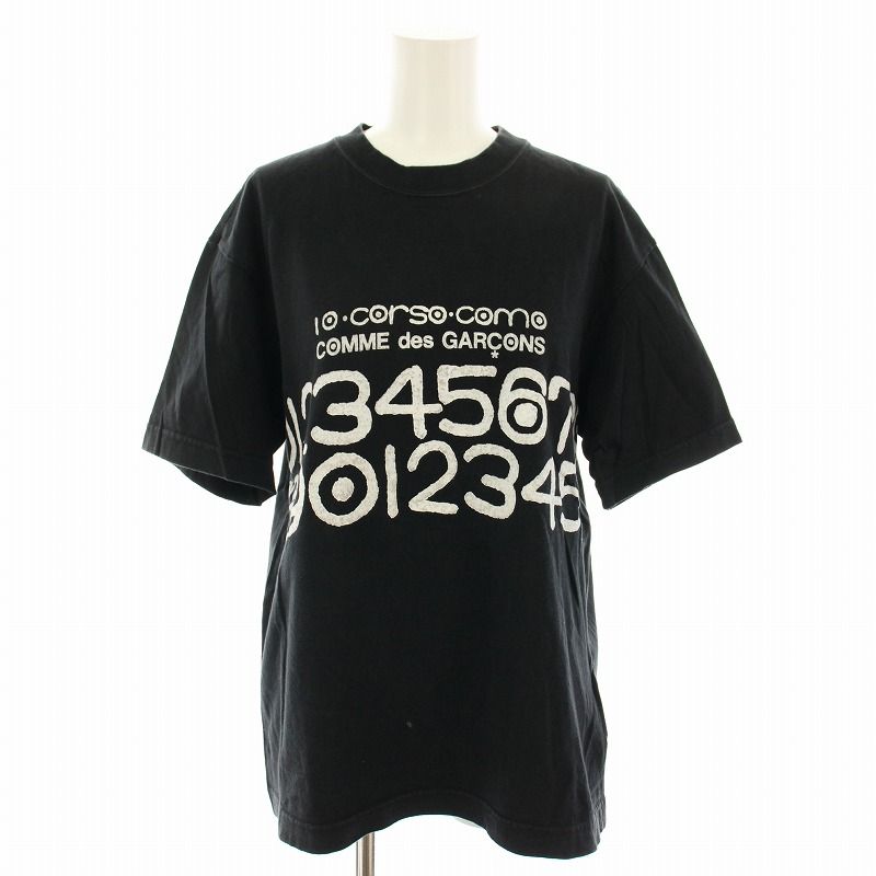 あゆ 未使用☆ディエチコルソコモ コムデギャルソン 半袖Tシャツ 日本製 ディエチ コルソコモ コムデギャルソン 10 corso como COMME des