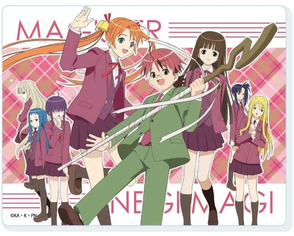 中古】キャラカード 集合(横長) 「魔法先生ネギま! アクリルカード 01