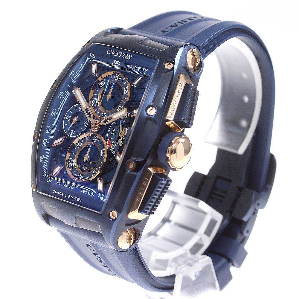 クストス CVSTOS CVT CHR2 CP5N BLST チャレンジクロノⅡ デイト 自動