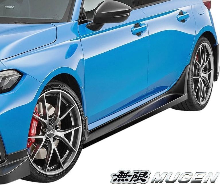 M s ホンダ FL5 シビック タイプR 無限 MUGEN AERODYNAMICS GroupA サイドガーニッシュ 左右 未塗装 エアロ パーツ 部品 受注生産 グループA TYPE-R Type R 75300-XNRC-K0S0-ZZ