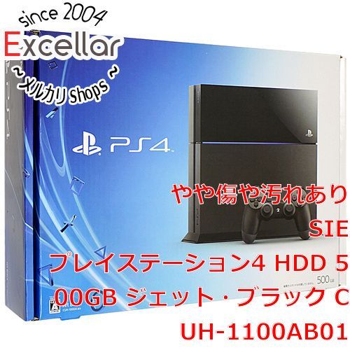 bn:12] SONY プレイステーション4 500GB ブラック CUH-1100AB01 コントローラーなし 元箱あり - メルカリ