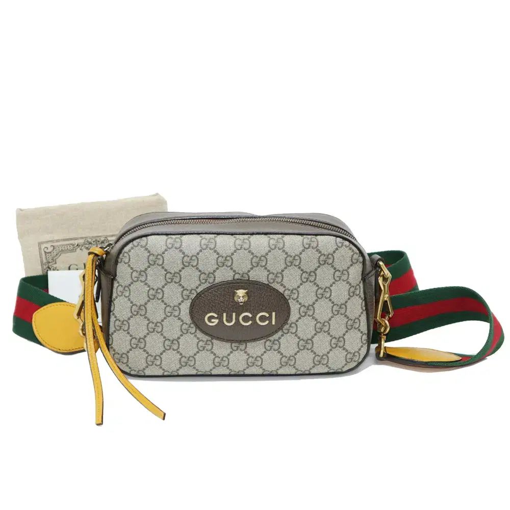 良好良好 GUCCI グッチ 476466 ネオヴィンテージ GG Supreme シュプリーム メッセンジャーバッグ