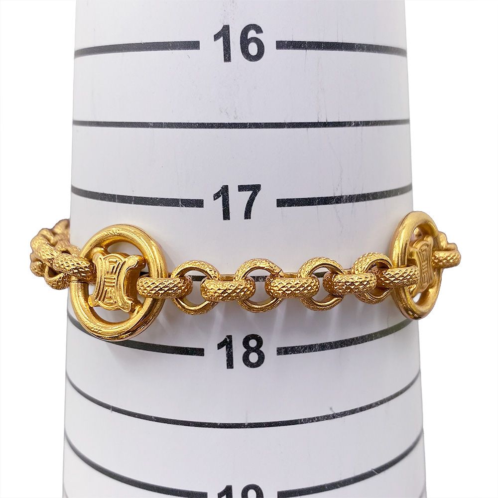 セリーヌ　トリオンフモチーフ　ブレスレット CELINE セリーヌ TRIOMPHE INDIE BRACELET SET ブレスレット