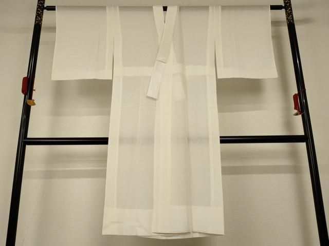 平和屋着物＊夏物 長襦袢 絽 鳥の子色 正絹 AABC1804jd