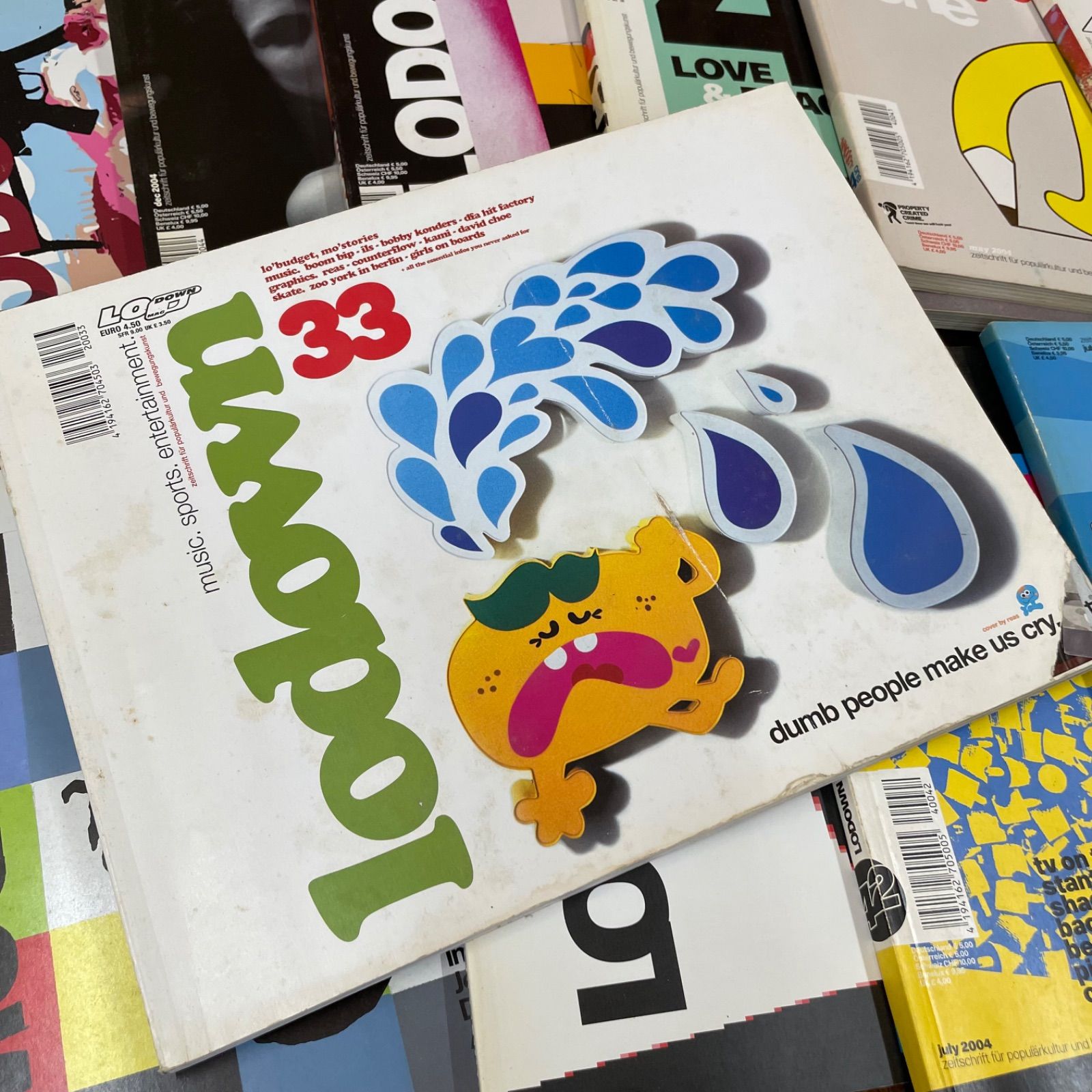 18冊セット LODOWN 2004~2005年 海外マガジン ベルリン 洋書 雑誌