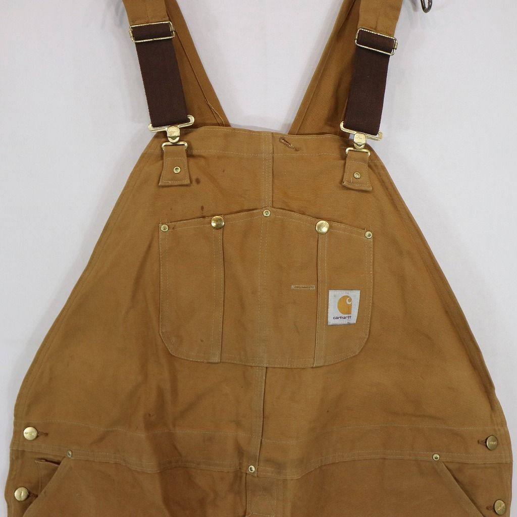 SALE/ 80年代 USA製 Carhartt カーハート オーバーオール サロペット