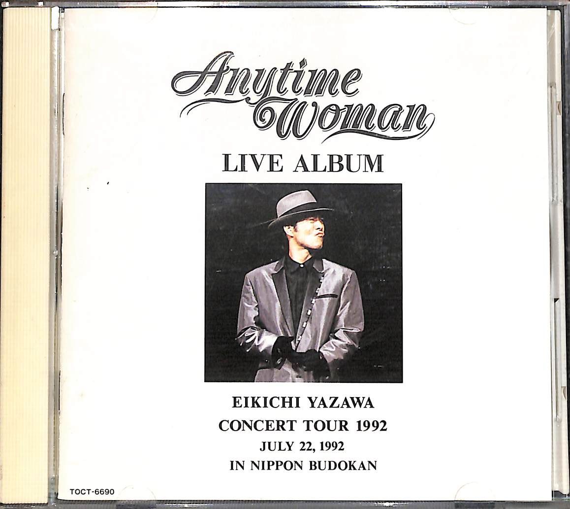 CD】矢沢永吉 LIVE ALBUM Anytime Woman - メルカリ