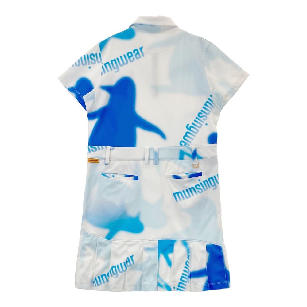 【24時間以内/匿名配送】未使用 マンシングウェア 半袖 ワンピース Mサイズ 24時間以内/匿名配送】未使用 マンシングウェア 半袖 ワンピース M