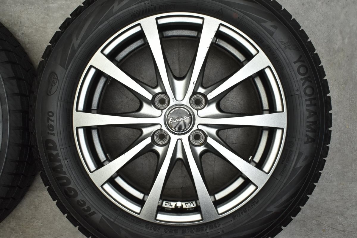 トヨタ純正アクア ヴィッツ フィールダー 175/65R15 バリ山