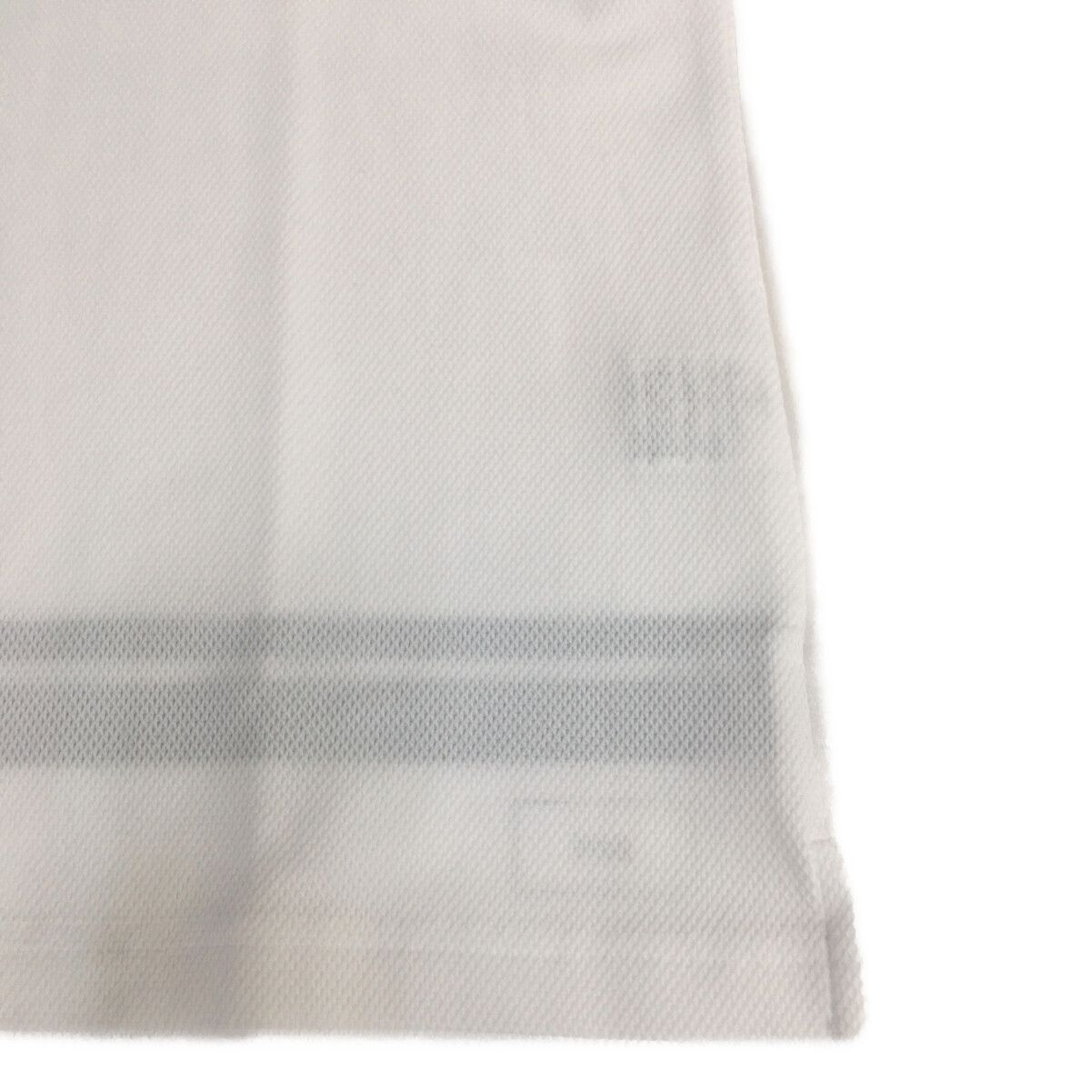未使用品 メンズ パーリーゲイツ PEARLY GATES 半袖シャツ 6(LL) 白