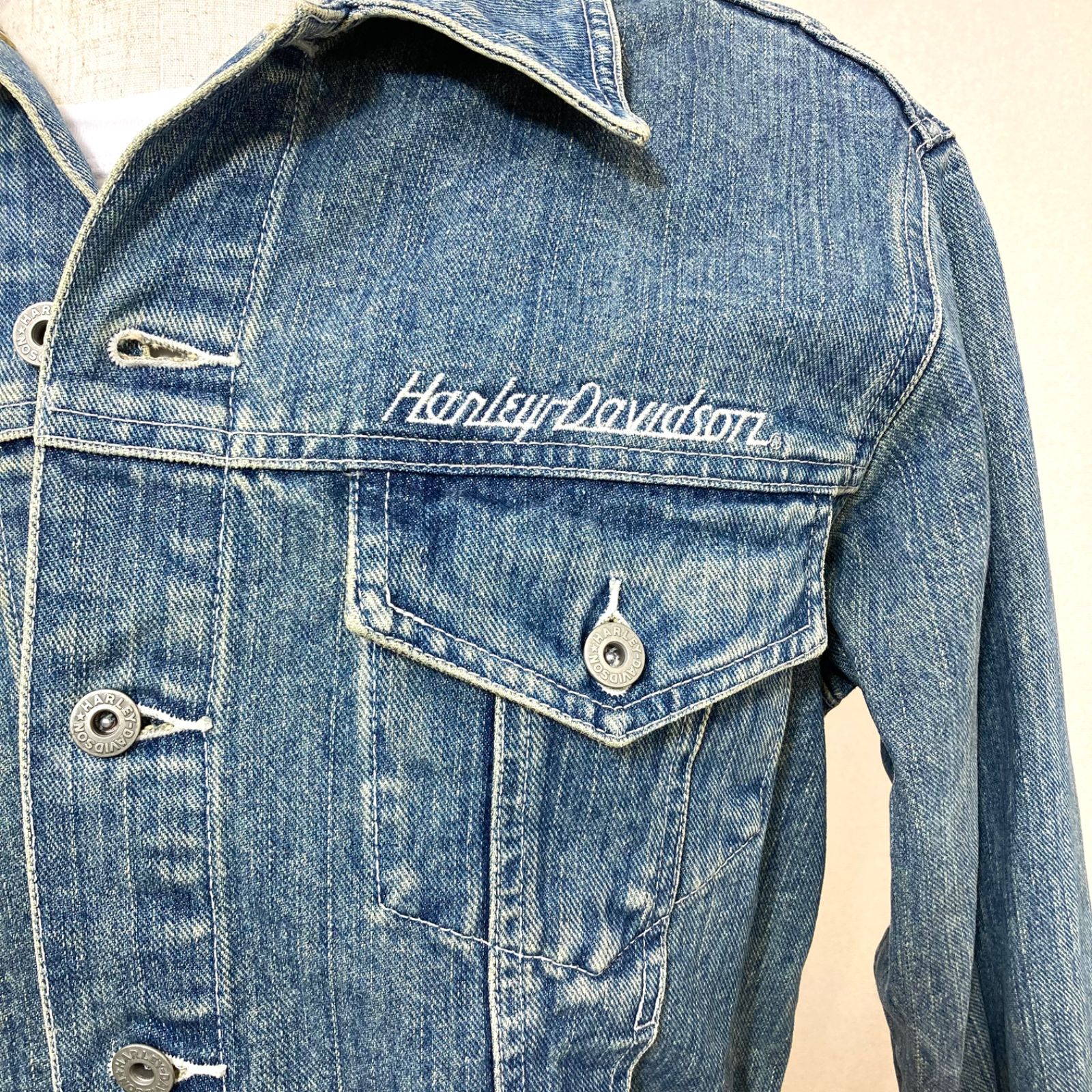 HARLEY-DAVIDSON / ハーレーダビットソンデニムジャケット【USサイズ 