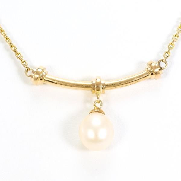 K14YG ネックレス necklace パール 真珠 総重量約6.0g 約41cm