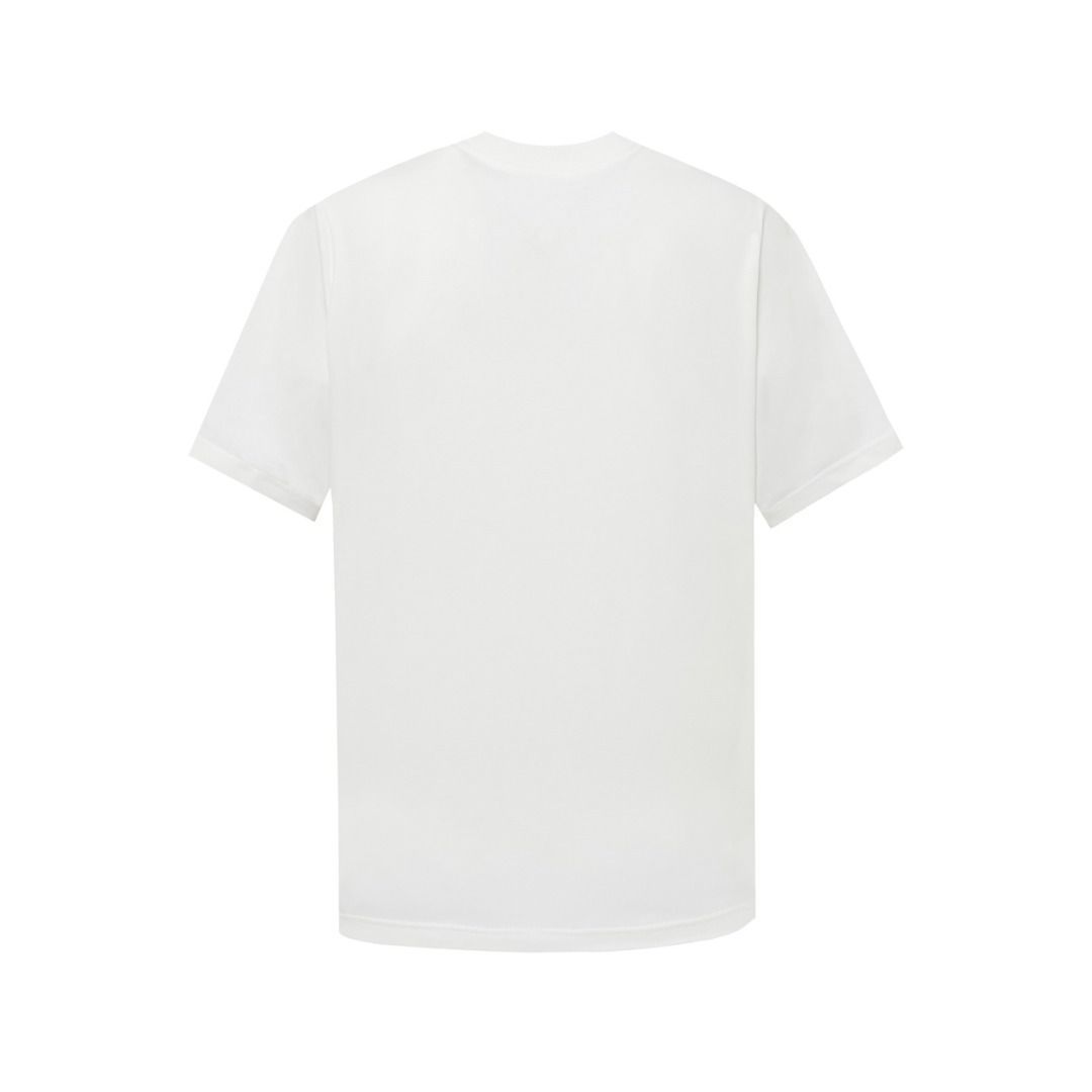 Maison Margiela メゾン マルジェラ Tシャツ プリント コットン シャツ 半袖 ゆったり オーバーサイズ ブラック ホワイト S M L XL