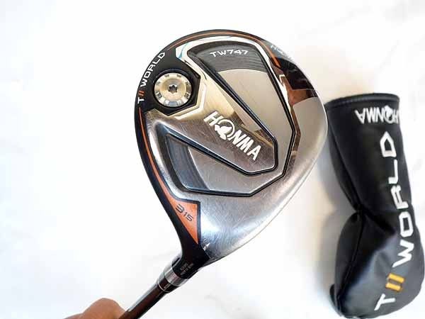 ホンマ TW747 FW フェアウェイウッド VIZARD For TW747 50 3w 15度 S
