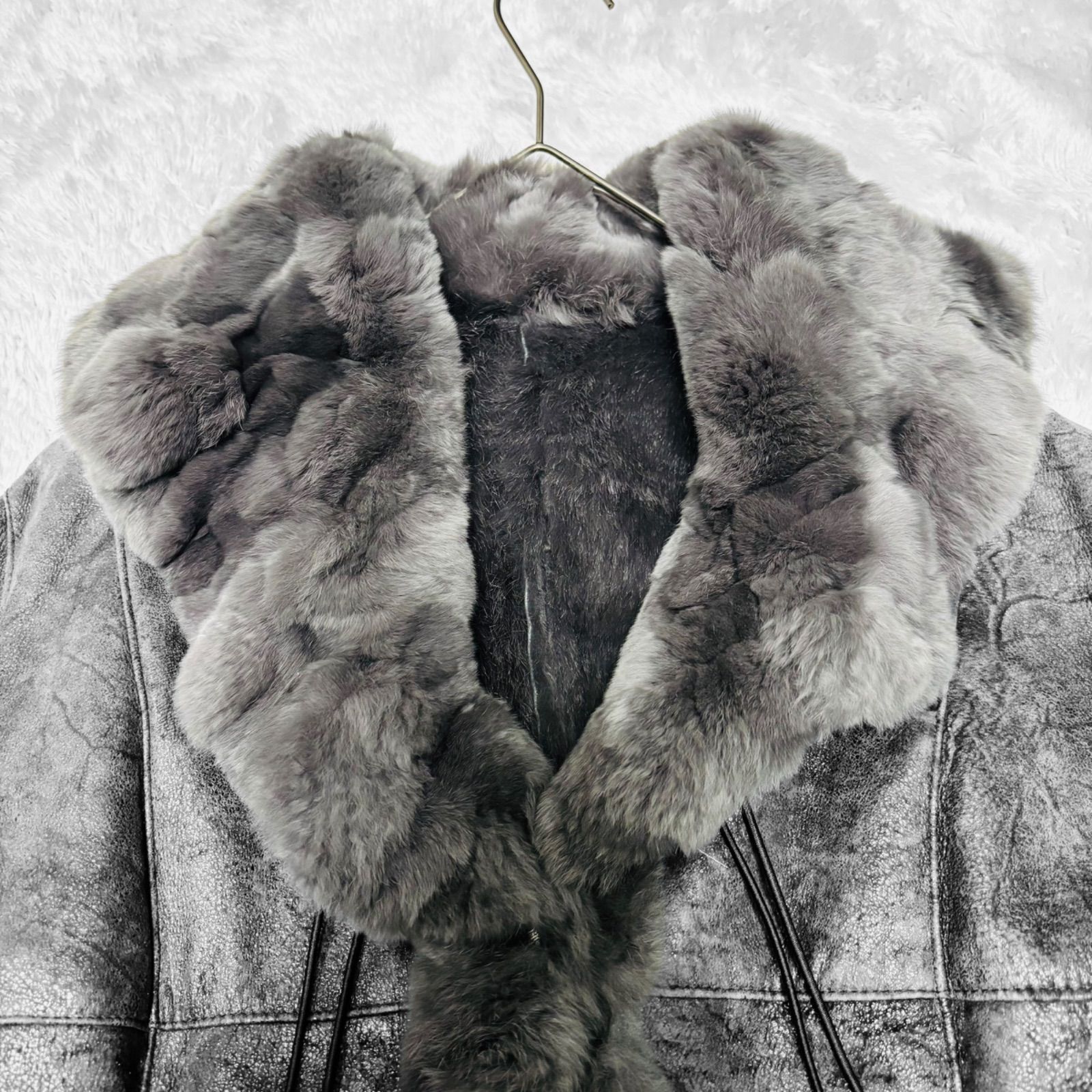 BURBERRY ファー ジャケット アウター 平成 グランジ y2k y2k BURBERRY