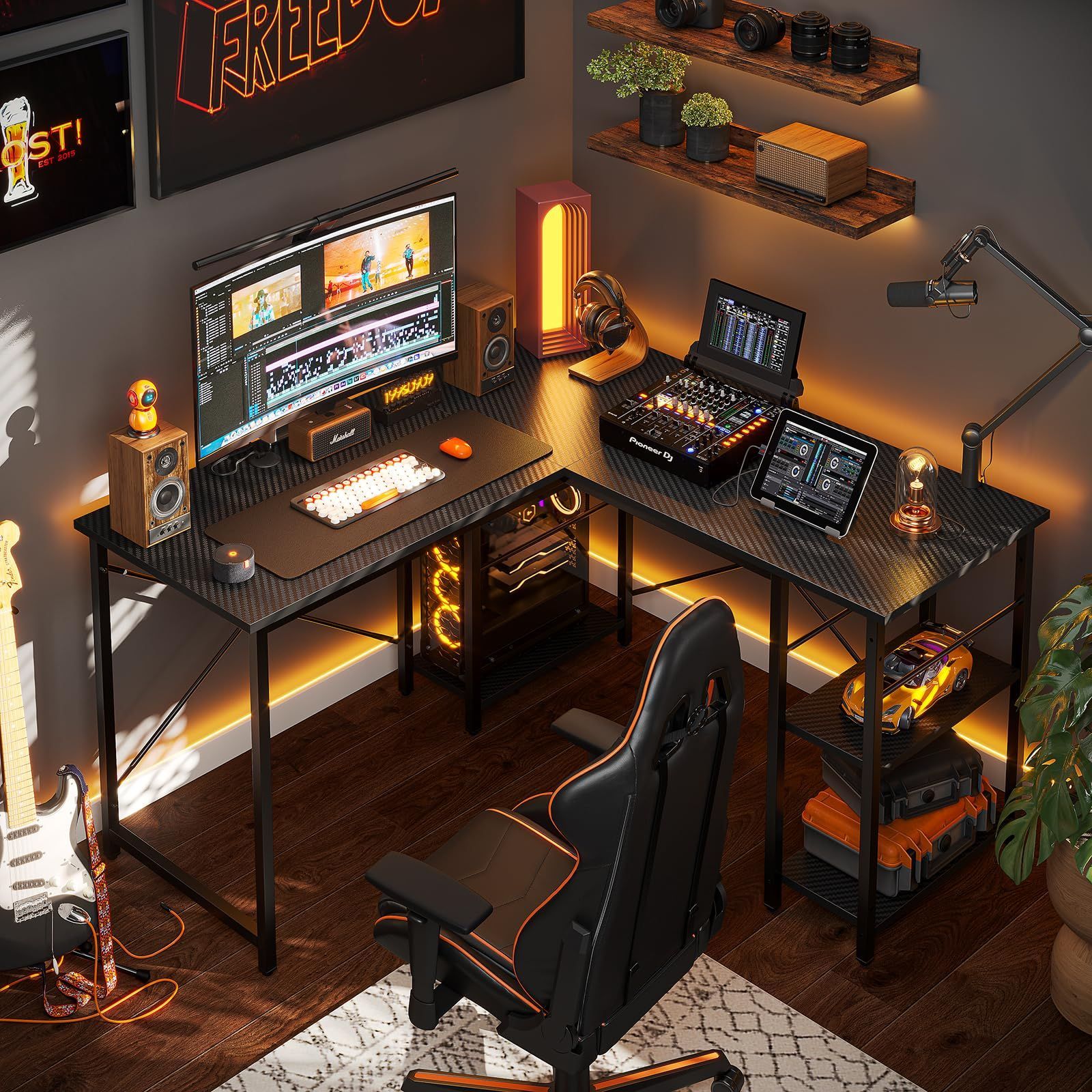 カーボン調ブラック