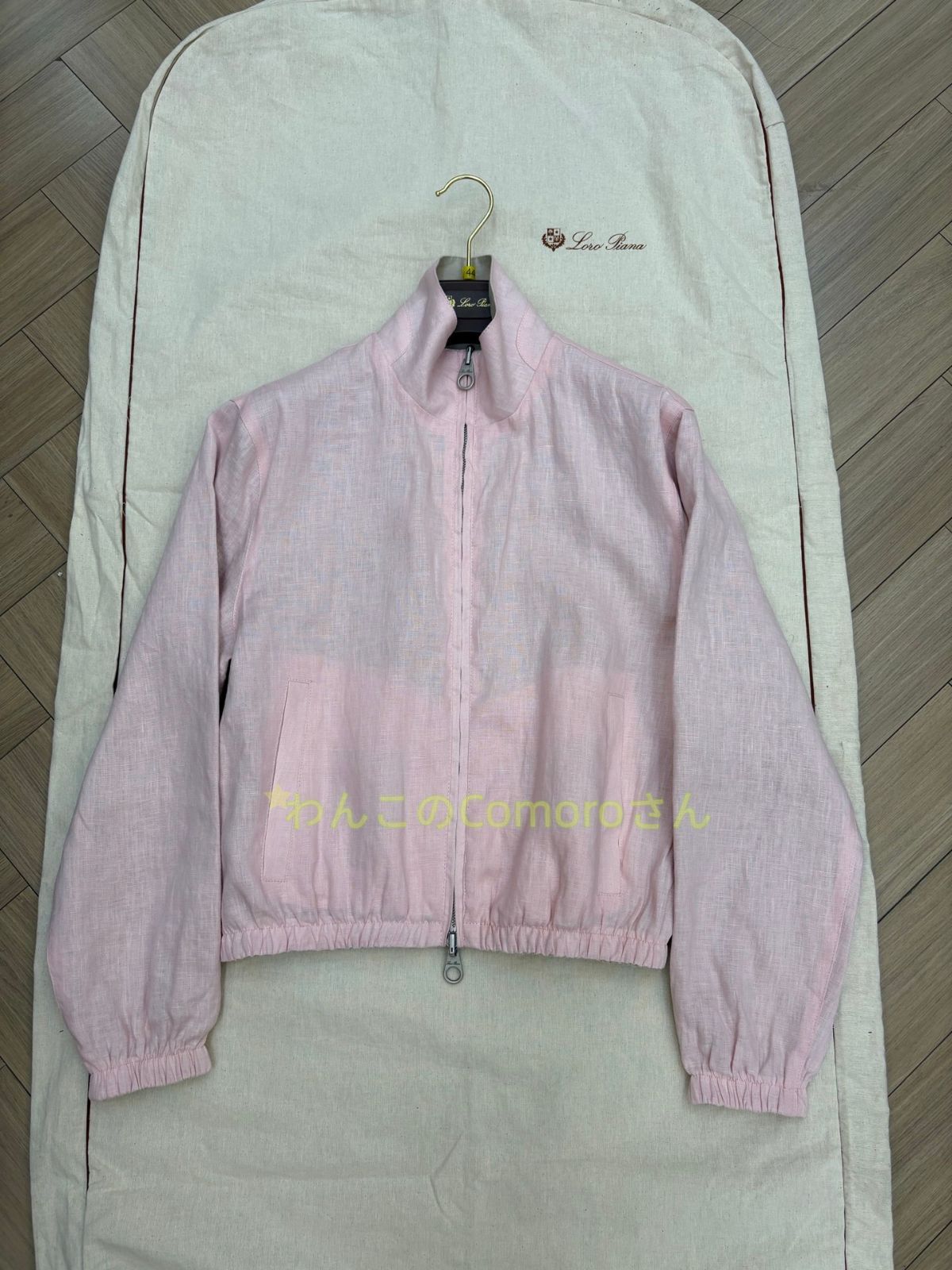 美品Loro Piana リバーシブルジャケット Loro Piana 藤原ヒロシ リバーシブル MA-1 ブラック×ネイビー