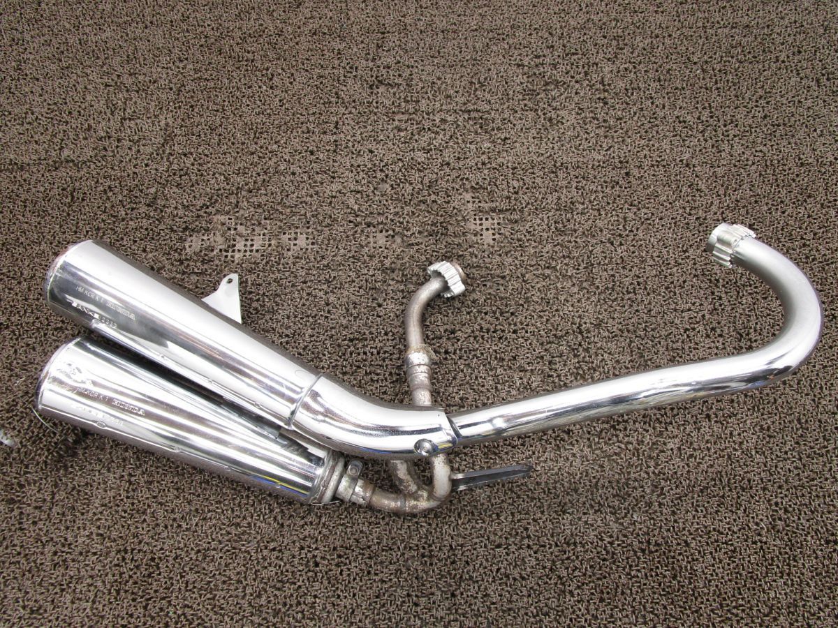 マグナ250S マフラー サイレンサー KM KCR K1 A6225 MC29 ホンダ MC15E V-TWIN MAGNA キャブ車