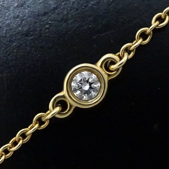 Tiffany & Co. バイザヤード ダイヤモンドブレスレット TIFFANY&Co. ティファニー バイザヤード ブレスレット 1Pダイヤモンド