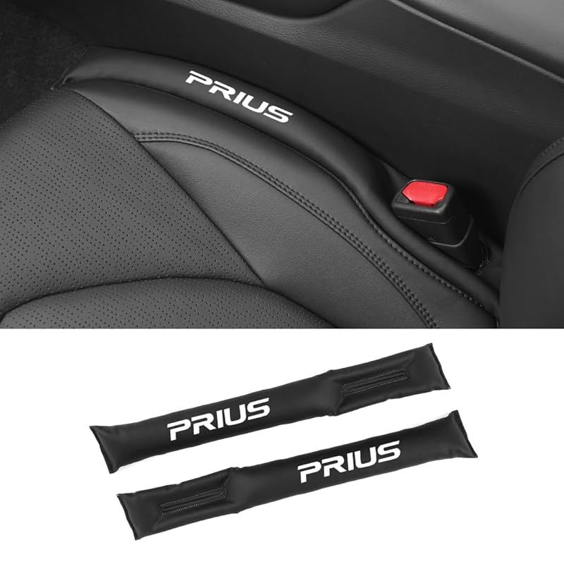 【トヨタ プリウス専用】隙間クッション 隙間埋め 車用 プリウス専用ロゴ シートサイド クッション PRIUS カスタム 60系 50系 40系 30系 20系 α シート コンソール 隙間 落下防止 小物放置 車内 pu
