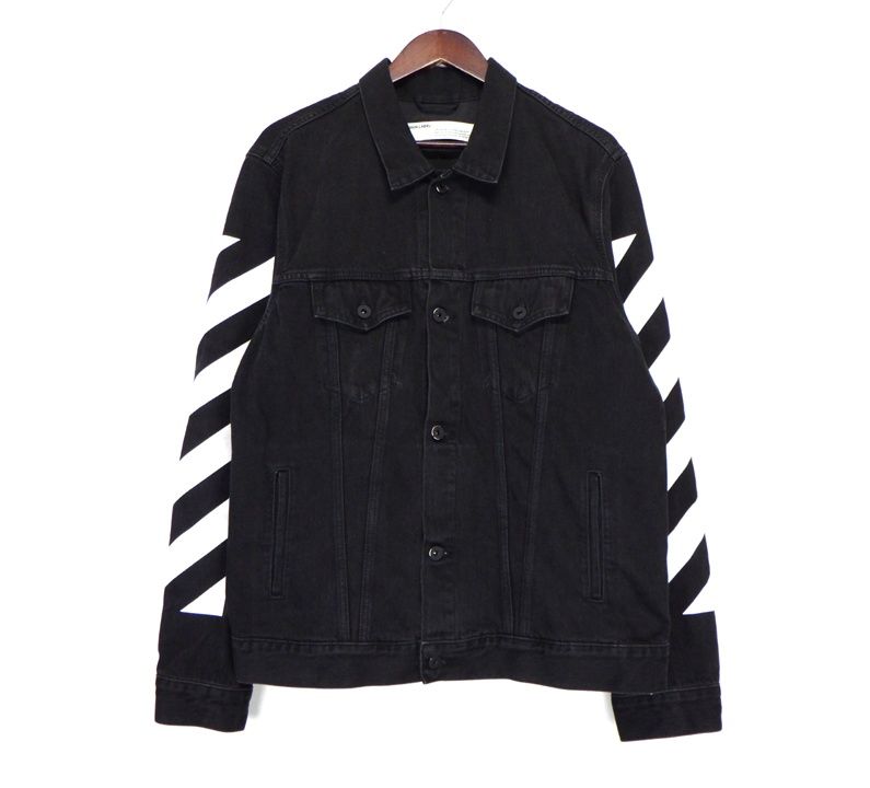 ふわふわの オフホワイト OFF WHITE OMYE001S20386054 アローロゴ デニムジャケット n9702