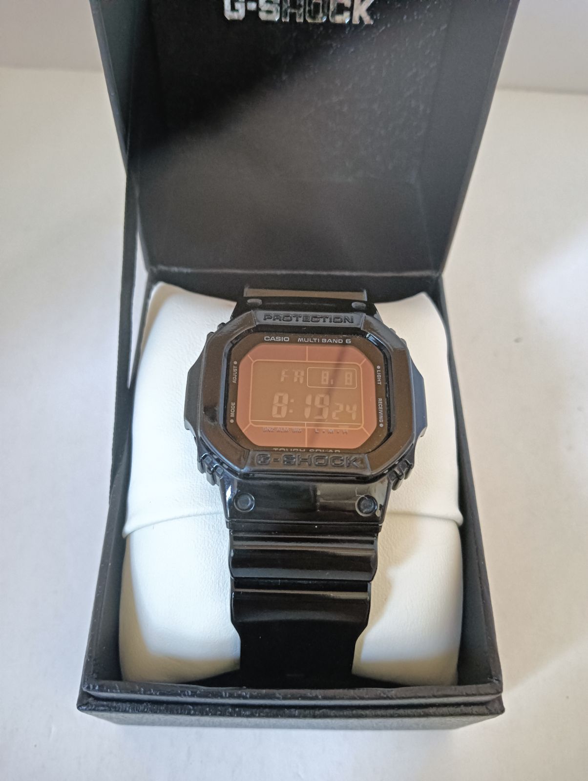 CASIO カシオ　GW-M5610BB　タフソーラー　電波 Amazon.co.jp: [カシオ]CASIO 腕時計 G-SHOCK グロッシー