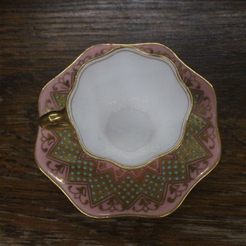 コールポート　アンティークデミタス 1875年-1881年 アンティーク コールポート 金彩 ジュール
