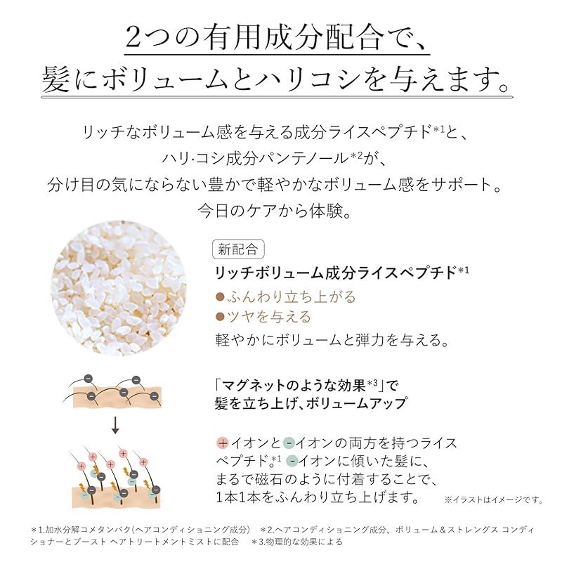 ファイブハーブス ボリューム&ストレングス シャンプー ポンプ 2本