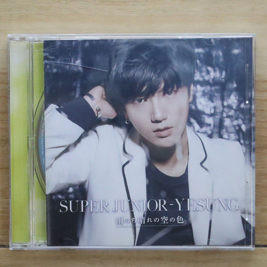 国内盤CD☆/Yesung (Super Junior)□ 雨のち晴れの空の色
