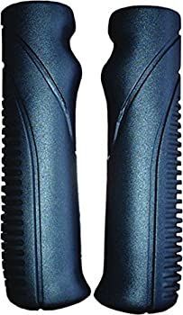 ACTION Fingered Natural Rubber Grips Black by Action