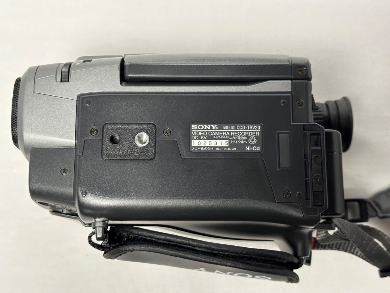 SONY ビデオカメラレコーダー CCD-TRV20＜ジャンク＞ - メルカリ
