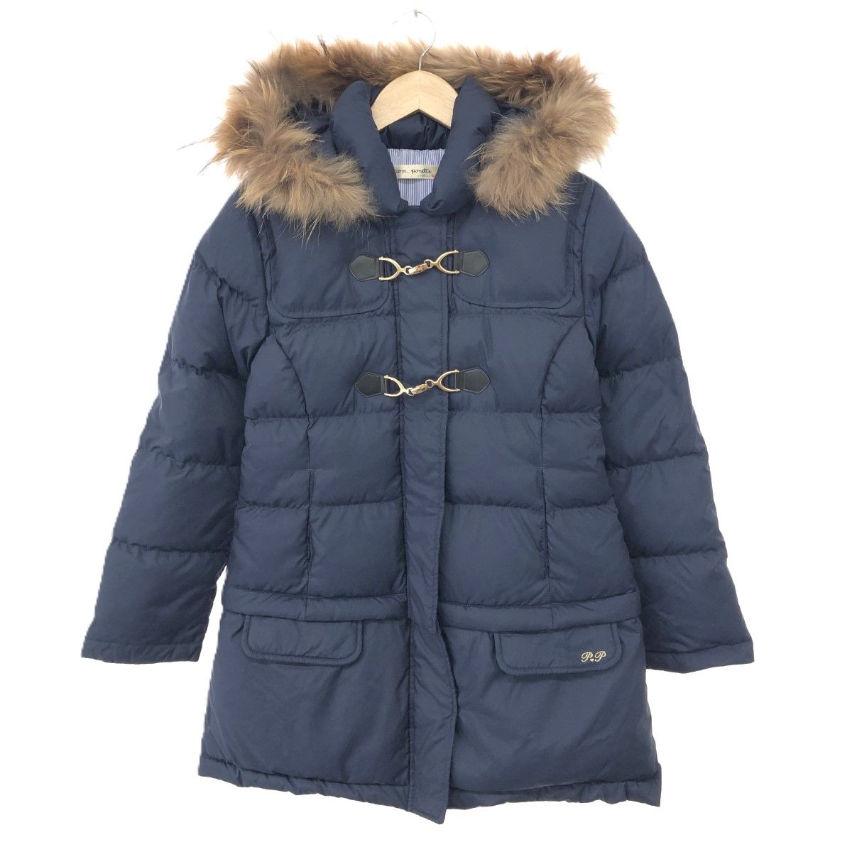 良好 pom ponette ポンポネット マルチウェイダッフルダウンコート