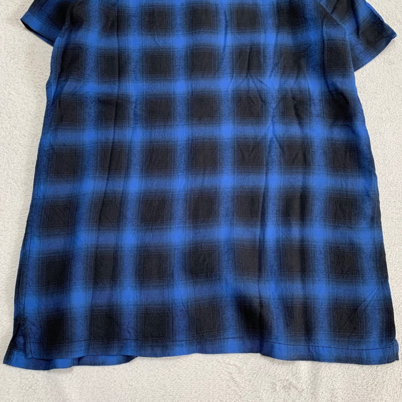 TMT レーヨン L シャドー　オンブレ　シャツ TMT レーヨン L シャドーオンブレシャツ