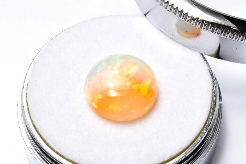 １点物 AAA 幸運を呼び込む石 プレシャスオパール 13mm コイン ルース パワーストーン 天然石 _PC5937 NEXPOTALLINN_EU