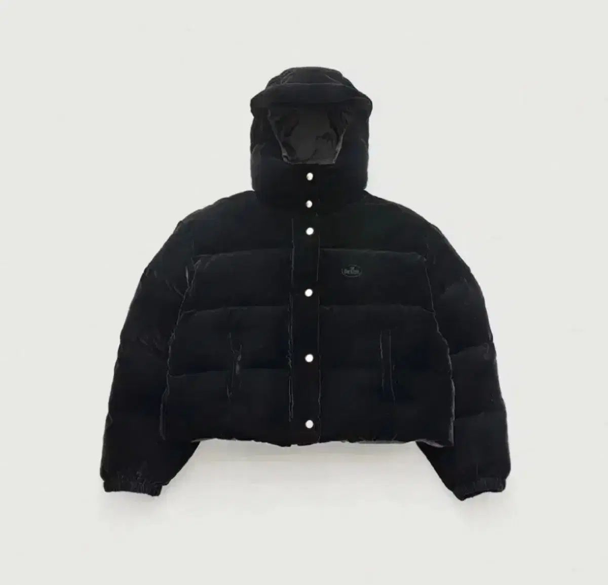 新品未使用] The Barnnet ベロアダウンジャケット ブラック