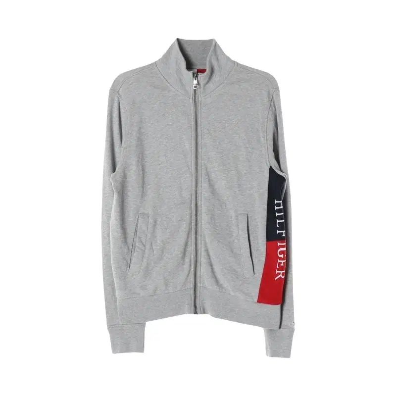 Tommy Hilfiger(トミーヒルフィガー) （ MEN ー M ） コットン サイド フラグ パターン ジップアップ ジャケット