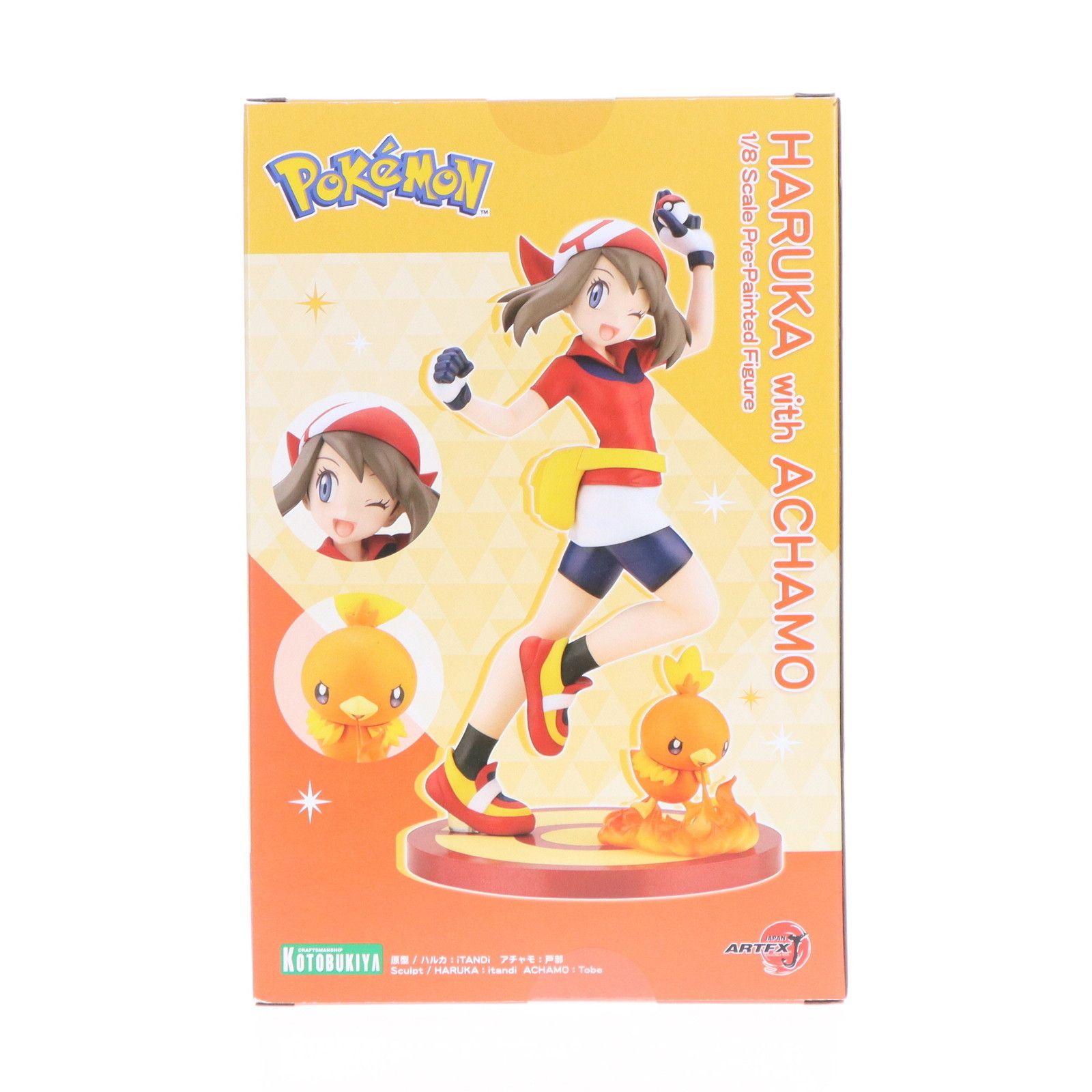 KOTOBUKIYA - ARTFX J ハルカ with アチャモ ポケットモンスター ルビー・サファイア 1/8 完成品 フィギュア(PP962) コトブキヤ Amazon.co.jp: ARTFX J 『ポケットモンスター』シリーズ ハルカ
