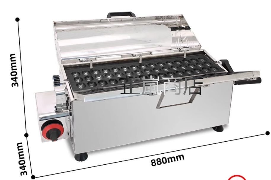 ベビーカステラ機　ガス式　業務用　45穴　中古　使用回数出店イベントにて1回のみ ベビーカステラ機 ガス式 業務用 屋台 飲食店 厨房用品 45穴 イベント