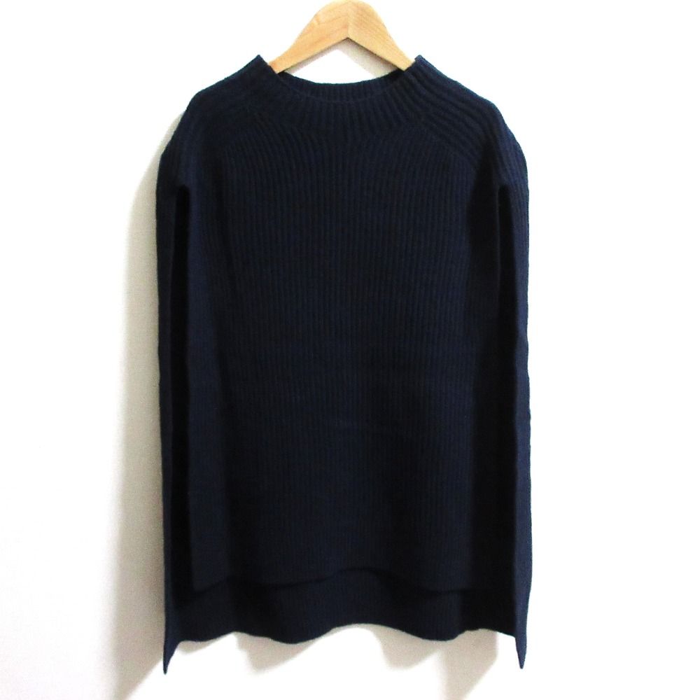 美品 24AW NOBLE ノーブル 5G両畦ケープニット プルオーバー