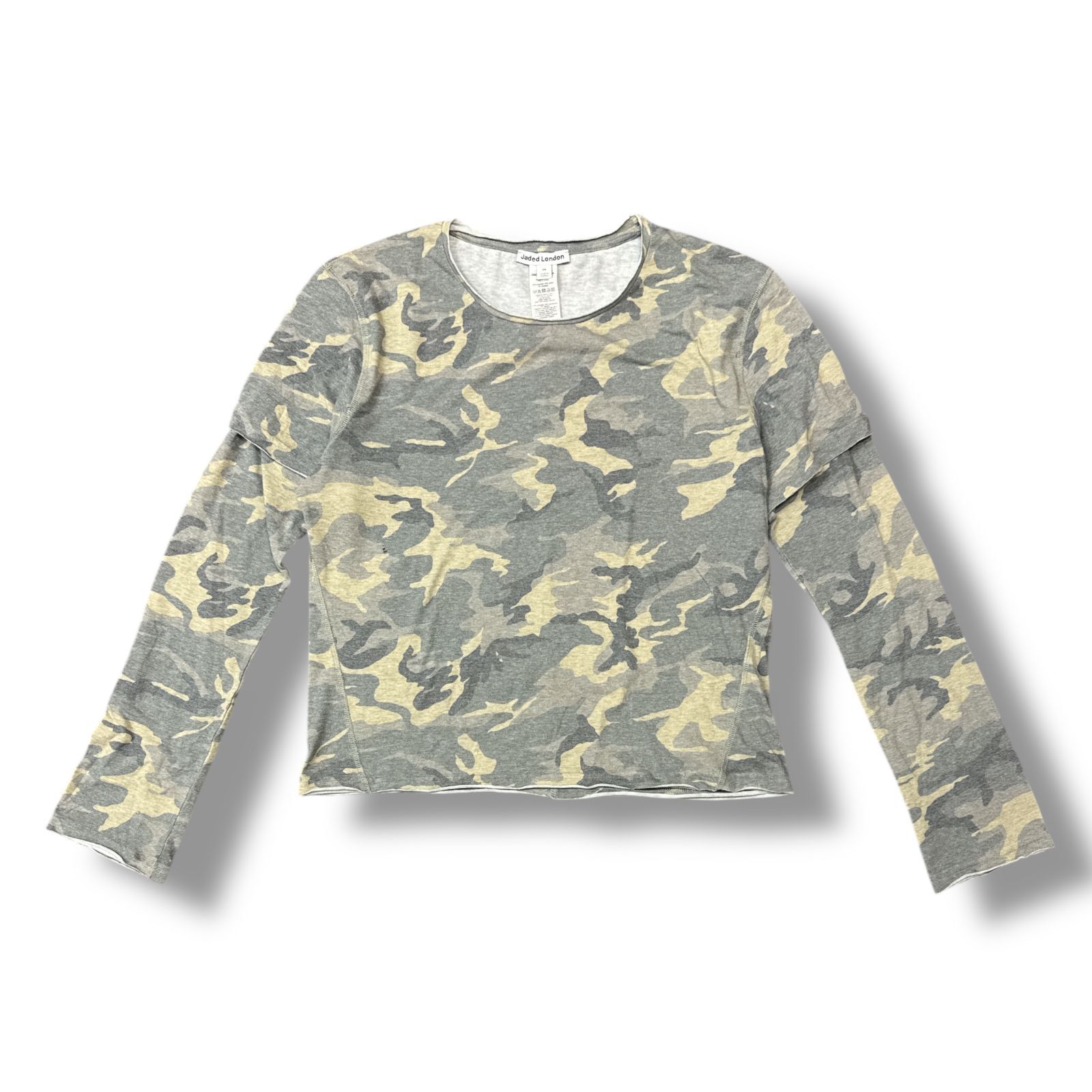JADED LONDON Guerilla Double Layer Long Sleeve T-Shirt ゲリラ 